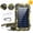 Camouflage, variant on Misty Solar Power Bank 40000mAh with 4 Cables Fast Charging External Battery Portable Solar Charger Built-in Led Flashlight Rose Red