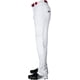 thumbnail image 2 of Pantalones de béisbol Rawlings YBP31SR semirrelajados blancos XL Youth, 2 of 6