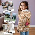 thumbnail image 2 of KUIFORTI Capibala Cute Sweatshirts for Girls 6-7 Skin-Friendly Soft Active Performance Zip Up Hoodies for Girls Fleece-Lined Fall Fashion Outfits Winter Clothes for Outdoor Activities, 2 of 6