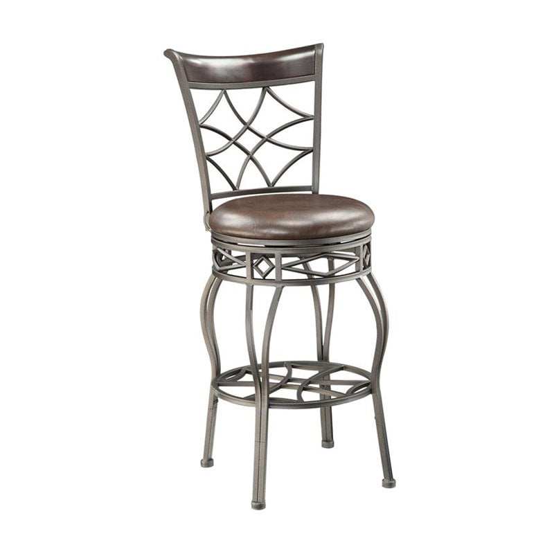 Home Meridian Adjule Leg Metal Bar Stool Ds 1000 501 Com