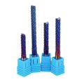 thumbnail image 4 of 6mm Shank 22/25/32/42/52mm Tungsten Carbide Milling Cutter Blue Nano Coated End Mill, 4 of 4