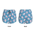 thumbnail image 3 of Balery happy baby axolotls Pantalones cortos deportivos para mujer con forro y dos bolsillos, elásticos, para entrenamiento, gimnasio, yoga-Medium, 3 of 7