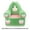 Green, variant on Folding Children Sofa Backrest Armchair 2 In 1 Folding Children Sofa Cute Cartoon Lazy Sofa Baby Chairs Comfy Foldable Couch & Reading Chair Without Padding Or Padding Core
