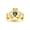 Alexandrite, variant on Rings 14K Yellow Gold Claddah Love, Loyalty & Friendship Heart 6MM Gem Irish Wedding Band Claddagh Rings July Ruby Jewelry Size 11