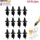 thumbnail image 1 of Juego de 12 boquillas vertedoras para botellas, dispensador con tubo de aire, tapa de plástico, Jet-Pour, negro, 1 of 2
