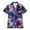 A-Blue29, variant on Circle Geometric Print Polo Shirt for Women Short Sleeve Turn Down Collar Pullover Polo Lightweight Vintage Sport Polos