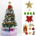 thumbnail image 2 of Adornos para árboles de Navidad, colgantes, decoración, Papá Noel, copos de nieve, lazos, estrellas, bolsas de la suerte, colgantes, niños, feliz Navidad, 2 of 5