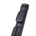 thumbnail image 3 of Oval 4 Holes Leather Adjustable Shoulder Strap Protector Storage Black, 3 of 4