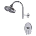thumbnail image 6 of Essen Shower Faucet Single Metal Lever Handle, Brushed Nickel, 6 of 7