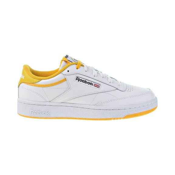 Reebok Classic Club C 85 Men's Shoes White-Fierce Gold-Black fx4766