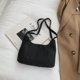 thumbnail image 2 of Bolsa de hombro con diamantes de moda, de mano para mujer, de mano para axilas de noche (negro) Ehuebsd Para Estrenar, 2 of 9