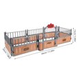 thumbnail image 4 of Farm Fence Toy Horse Fence Model Diy Scene Sand Table Layout Prop Simulation Scene Prop, 4 of 4