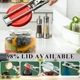 thumbnail image 4 of New Adjustable Stainless Steel Jar Opener, Multifunctional Jar Lid Opener for Weak Hands, Stainless Steel Can Opener Jar Lid Gripper Bottle Opener for Various Cap Kitchen Gadgets Accessories, 4 of 6