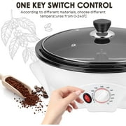Coffee Roaster Machine for Home Use, 800g Capacity Electric Coffee Bean Roaster, Multifunctional Nut Peanut Cashew Chestnuts Roasting, Non-Stick Design, 110V