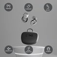 thumbnail image 3 of Zenz Ignite Earplugs - 18dB Noise Reduction Ear Plugs for Concert, Music Festivals, DJs & Nightlife - Reusable Earplugs, Comfortable Fit with XS/S/M/L Eartips & Case (Silver), 3 of 8