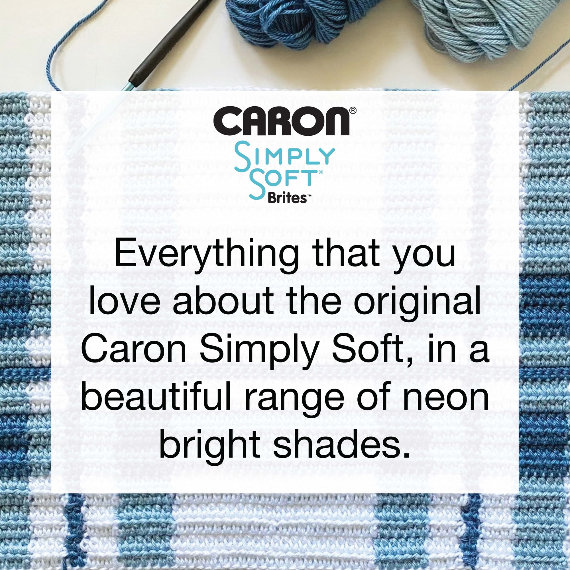 Caron® Simply Soft® Brites #4 Medium Acrylic Yarn, Grape 6oz/170g, 315 Yards (12 Pack)