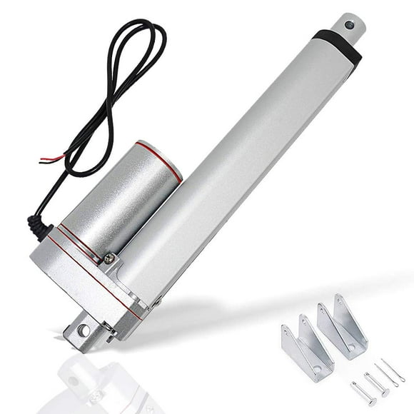 Actuador lineal ECO-WORTHY de 12 V, 150 mm, carrera, 150 kg de carga