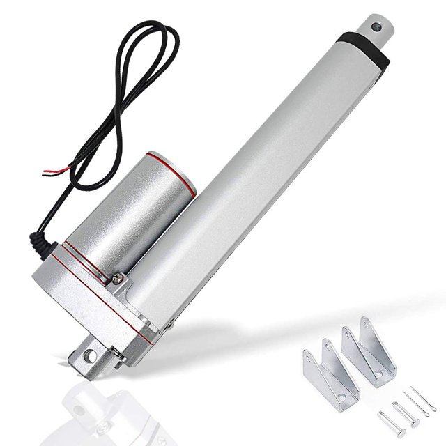 Actuador lineal ECO-WORTHY de 12 V, 150 mm, carrera, 150 kg de carga