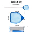 thumbnail image 2 of 5 Section Aluminum Pool Leaves Skimmer Multipurpose Pool Maintenance Tool Compacts Swimming Pools Cleaner For Kids Play, 2 of 9