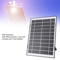 thumbnail image 3 of Solar Panel, 10W Solar Panel DC Interface Heat Resistant Monocrystalline Silicon  for Light, 3 of 7