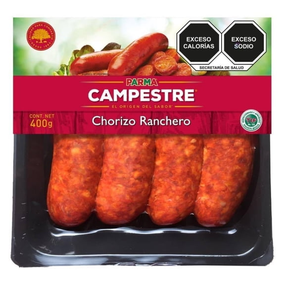 Chorizo Parma Campestre tipo ranchero 400 g
