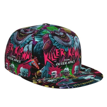Killer Klowns From Outer Space Brim Bill Baseball Cap Adjustable Snapback Hat Hip Hop Caps for Men Women