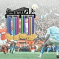 thumbnail image 7 of Fashion Iron Medal Hanger Holder Display Wall Rack with Screws Football Pattern, 7 of 7