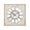 White Abstract Square 29" x 2" x 29", variant on DecMode 29 In. White Farmhouse Wall Clock