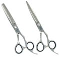 thumbnail image 1 of Black Widow Executive Brand Razor Macs Professional Barber Razors Edge Hair Cutting Shears Barber Scissors 5.5" Blue Titanium Macs-2038, Macs Razor Pr, 1 of 9