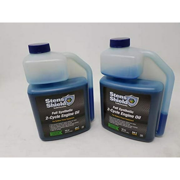 Stens 770-160 2-Cycle 50:1 Full Synthetic Oil 16oz Easy to Measure Bottle (Pack of 2)