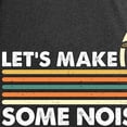 thumbnail image 3 of CafePress - Cicadas Let's Make Some Noise Periodical Cicadas - Women's Long Sleeve Charcoal Gray Pajamas, 3 of 7