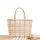 thumbnail image 1 of LHSHID Summer Handbag For Women Fashion Transparent Jelly Bag Female Large Capacity Woven Beach Bag Handmade Shopping Basket Tote Bolsa, 1 of 6