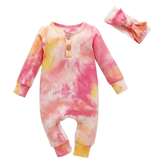 Gibobby Unisex Baby Jumpsuit Infant Boys Girls Cotton Spring Fall Romper One-Piece Coverall Baptism Outfit White,Light Pink,0-3 M