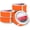 Orange, variant on [6 Rolls, 2100 Labels] Address, Shipping & Barcode Labels 30252 -  (1-1/8" x 3-1/2") Compatible for Dymo LabelWriter