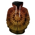thumbnail image 1 of Sudadera con capucha y cremallera Mandala para hombre, estilo hip hop, divertida, primavera 2024, gran oferta, sudaderas con estampado 3D, moda informal, unisex., 1 of 6