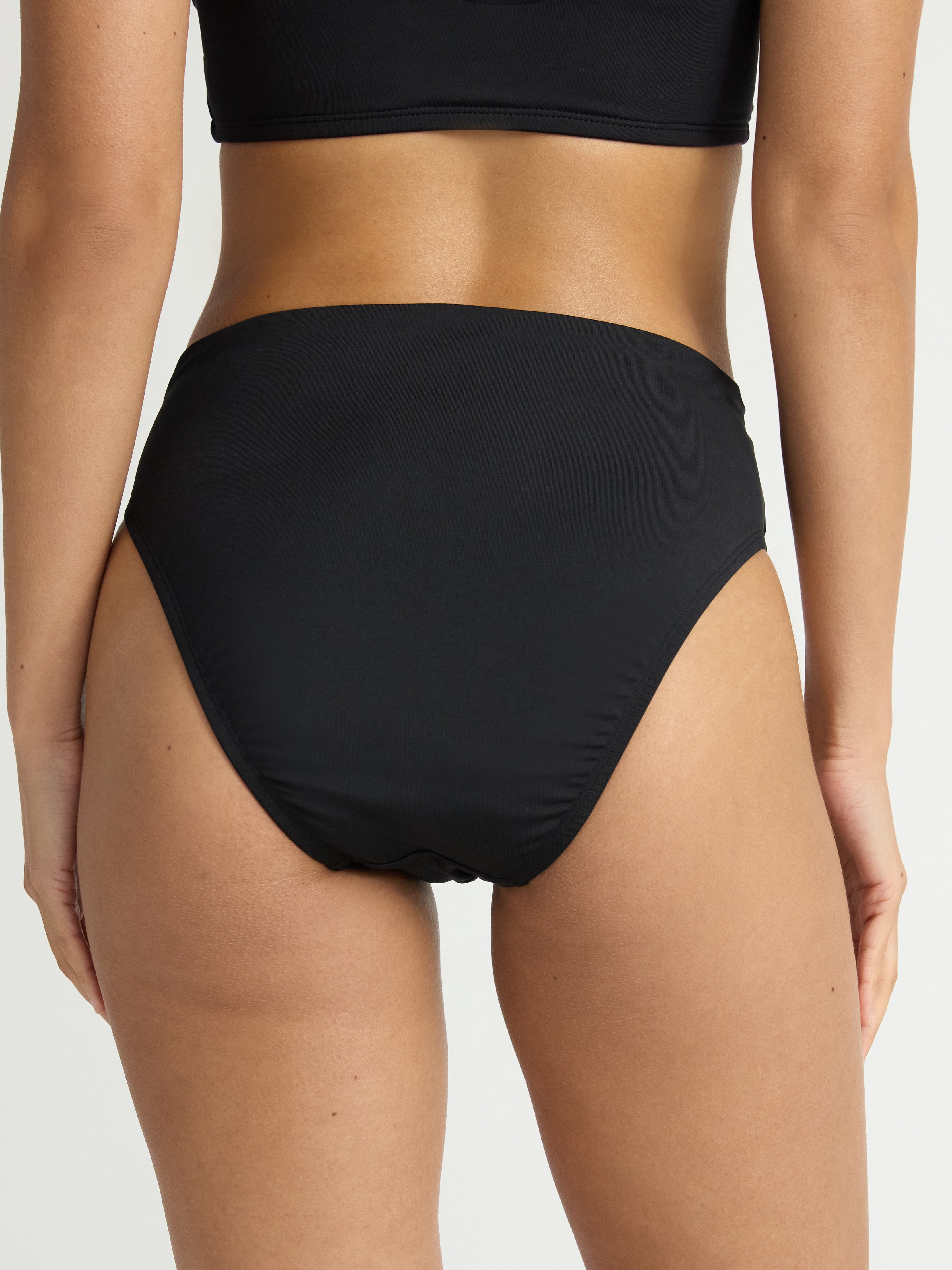 Time and Tru Women's Hi Cut Cheeky Bikini Bottoms, Sizes XS-2X