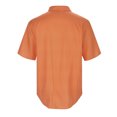 thumbnail image 4 of Work Polo Shirts for Men Short Sleeve Zipper Tees Shirts Lightweight Orange Mens Casual Clothing, 4 of 9