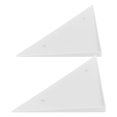 thumbnail image 4 of 2PCS Foosball Table Corner Protectors Triangle Edge Guards Corner Protector Foosball Desk Plastic Corner Covers Foosball Table Accessories, 4 of 8