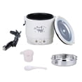 thumbnail image 2 of kurtrusly Small 1L Electric Rice Cooker Porridge Multifunction for Travel Car 12V, 2 of 9