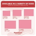 thumbnail image 6 of Downtown Pet Supply Waterproof Dog Crate Mat, Dark/Light Pink, M, 6 of 7