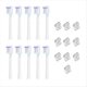 thumbnail image 1 of Para Cabezales de Cepillo de Dientes Eléctrico de Repuesto de Rango Completo Versión Limpia Estilo Brillante, 1 of 6