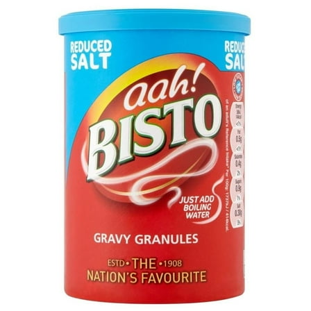 Bisto Beef Reduced Salt Gravy Granules 190g (Pack of 4)