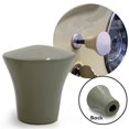 thumbnail image 1 of Tulip Choke Knob in Silver Beige Volkswagen Ghia Beetle Bus Lowlight T34 Razor, 1 of 1