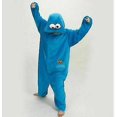 thumbnail image 1 of Disfraz de Elmo galleta de Barrio Sésamo azul para adulto???XL??‰, 1 of 2