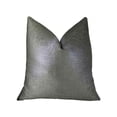 thumbnail image 1 of Plutus PBRAZ394-1616-DP Coussin de Luxe en Lin Gris Canon Fait Main, 16 x 16 Po., 1 of 3