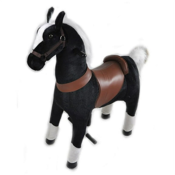 Giddy Up & Go Medium Pony- Black