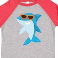 thumbnail image 4 of Inktastic Cute Shark, Cool Shark, Shark with Sunglasses Boys or Girls Toddler T-Shirt, 4 of 5