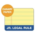 thumbnail image 4 of TOPS Docket Ruled Perforated Pads, 5 x 8, Narrow, Canary, 50 Sheets, 6/Pack -TOP63351, 4 of 6