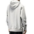 thumbnail image 2 of Champion LIFE Men's Reverse Weave Pullover Hoodie Oxford Grey - Mesh & Leather Script, X-Large, 2 of 3