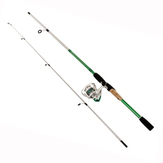 okuma cascade reel II Combos Cascade II spinning combos feature durable glass fiber rod blank construction OKUMA HIGH PERFORMANCE CASCADE SPINNING
